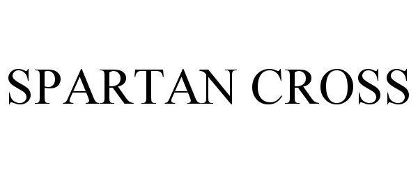 Trademark Logo SPARTAN CROSS