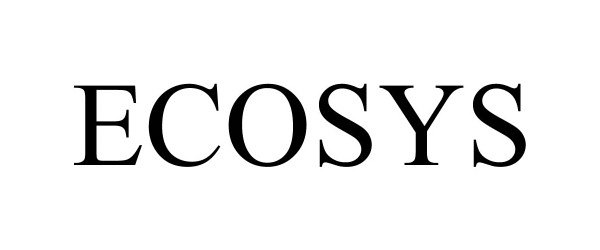  ECOSYS