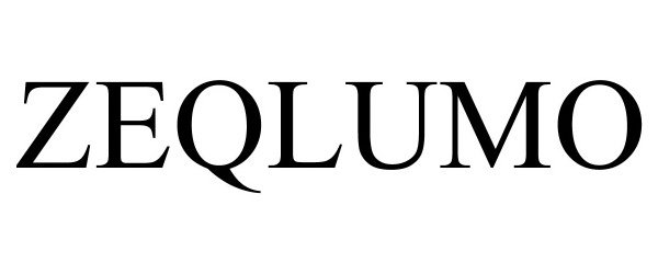 Trademark Logo ZEQLUMO