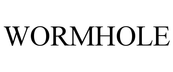 Trademark Logo WORMHOLE