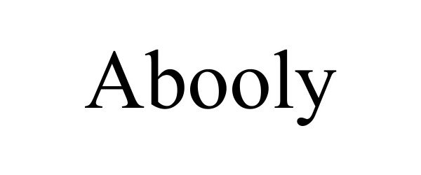 Trademark Logo ABOOLY