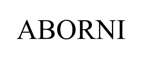 Trademark Logo ABORNI