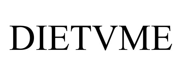 Trademark Logo DIETVME