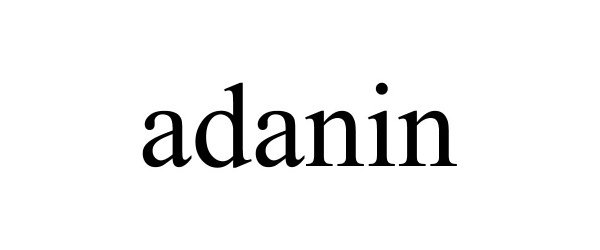 Trademark Logo ADANIN