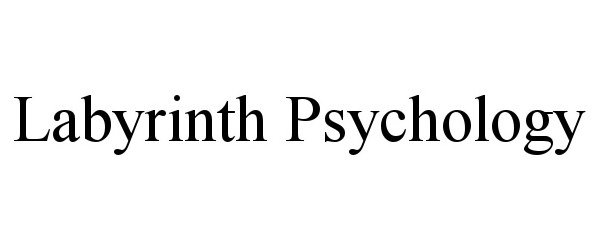 Trademark Logo LABYRINTH PSYCHOLOGY