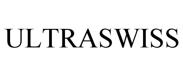 Trademark Logo ULTRASWISS
