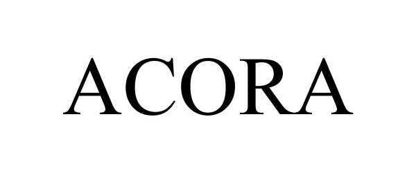 Trademark Logo ACORA