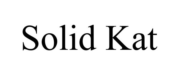 Trademark Logo SOLID KAT