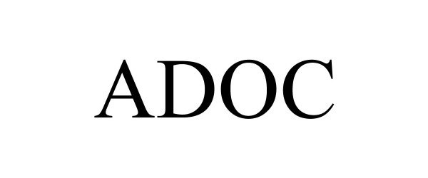 Trademark Logo ADOC