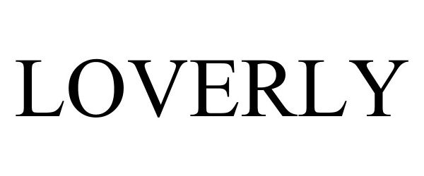 Trademark Logo LOVERLY