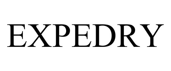Trademark Logo EXPEDRY