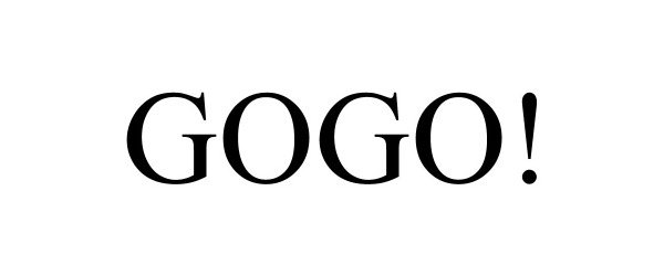 Trademark Logo GOGO!
