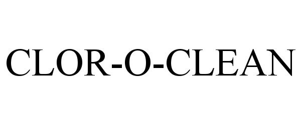  CLOR-O-CLEAN