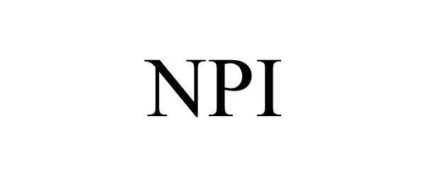 Trademark Logo NPI