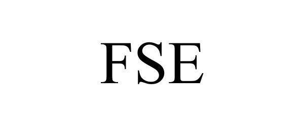 Trademark Logo FSE