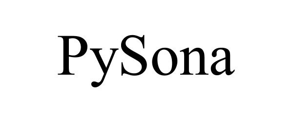 Trademark Logo PYSONA
