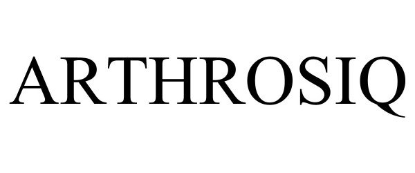 Trademark Logo ARTHROSIQ