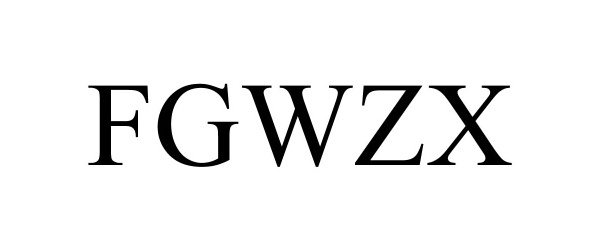 Trademark Logo FGWZX