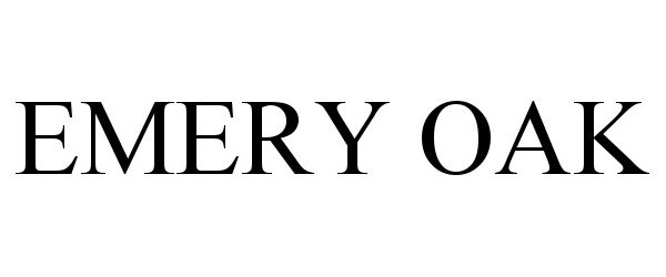 Trademark Logo EMERY OAK