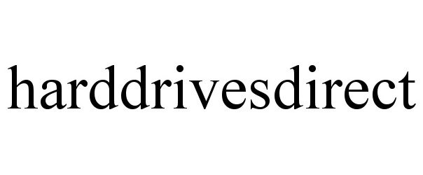 Trademark Logo HARDDRIVESDIRECT