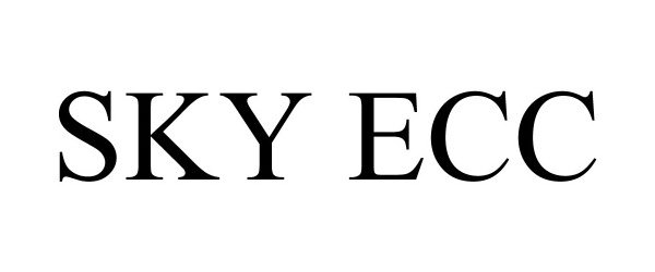 Trademark Logo SKY ECC