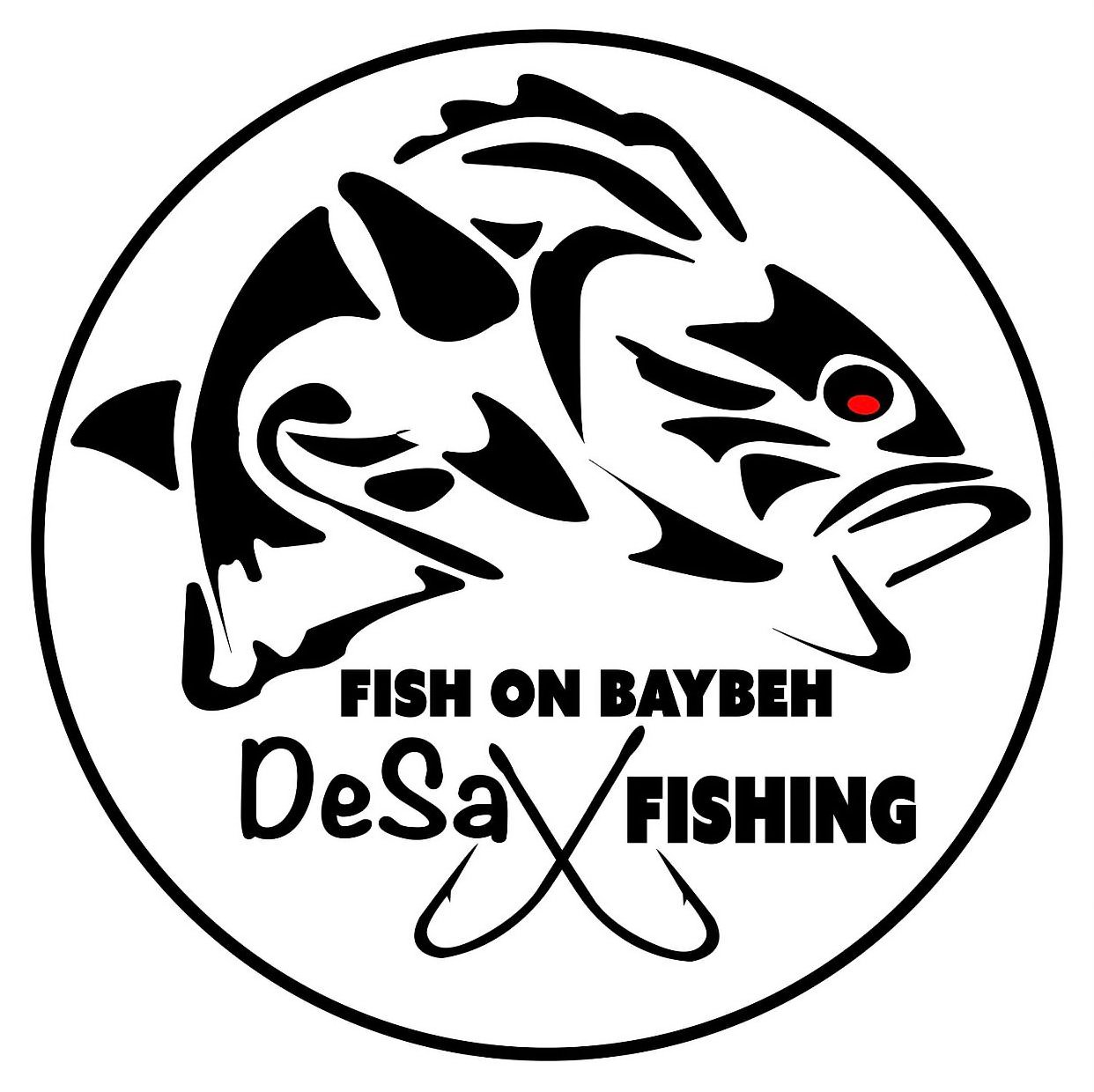 Trademark Logo FISH ON BAYBEH. DESAX FISHING.