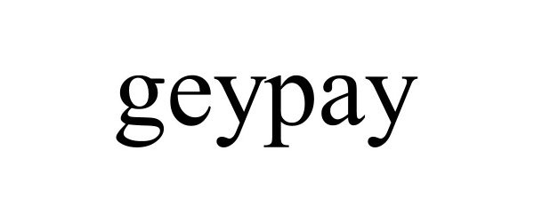Trademark Logo GEYPAY