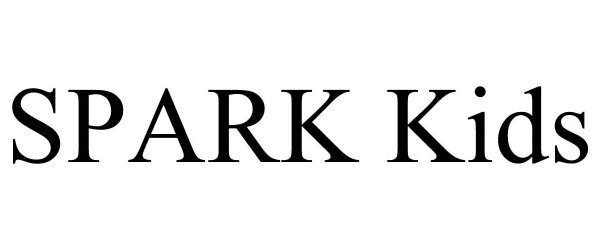 Trademark Logo SPARK KIDS