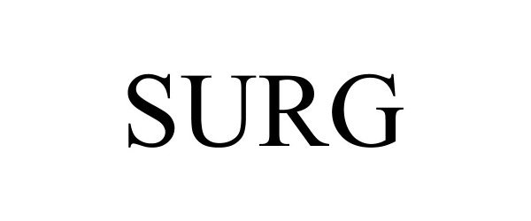 Trademark Logo SURG