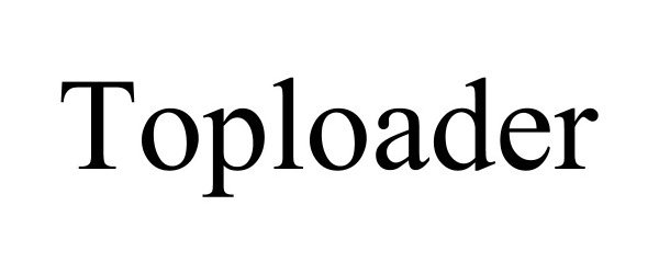 Trademark Logo TOPLOADER