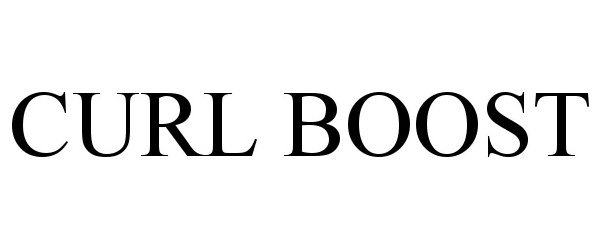 Trademark Logo CURL BOOST