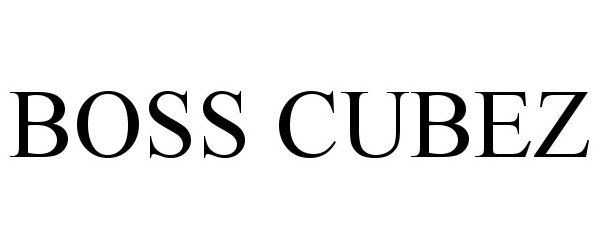 Trademark Logo BOSS CUBEZ
