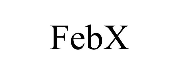Trademark Logo FEBX