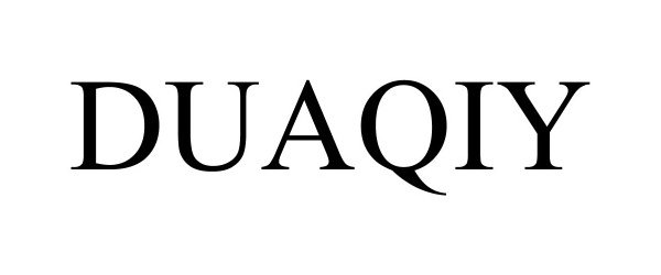 Trademark Logo DUAQIY