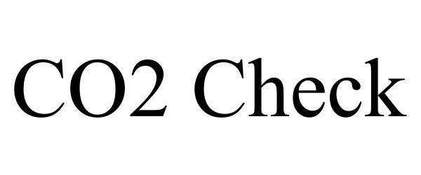 Trademark Logo CO2 CHECK