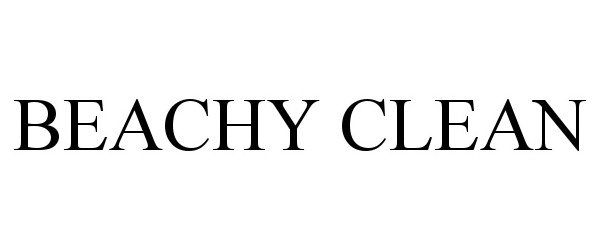 Trademark Logo BEACHY CLEAN
