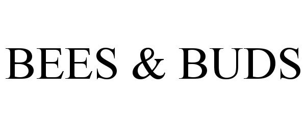 Trademark Logo BEES & BUDS