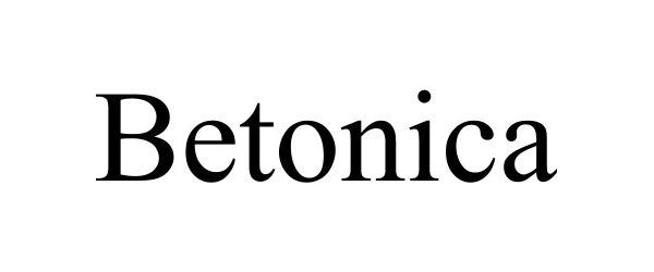 Trademark Logo BETONICA