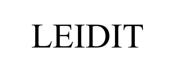 Trademark Logo LEIDIT
