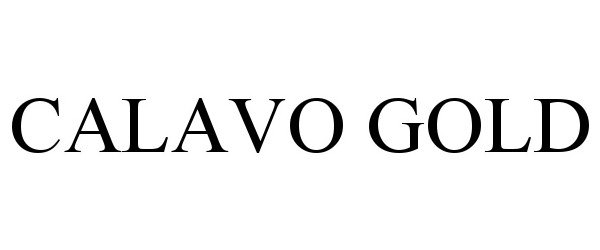 Trademark Logo CALAVO GOLD
