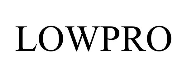 Trademark Logo LOWPRO