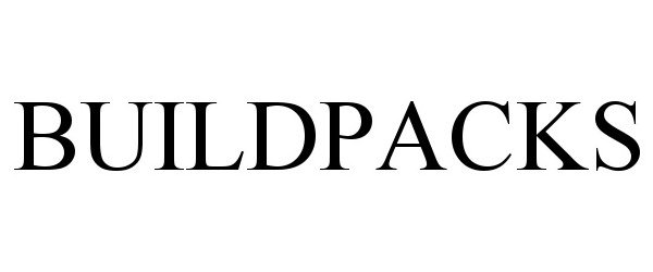Trademark Logo BUILDPACKS