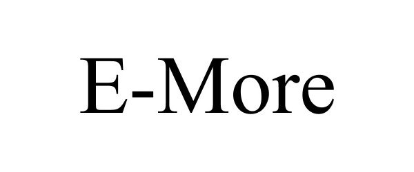 Trademark Logo E-MORE