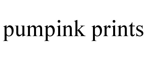 PUMPINK PRINTS