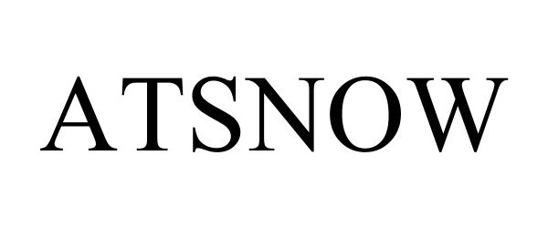 Trademark Logo ATSNOW