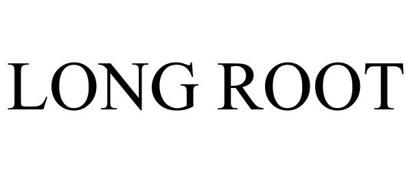 Trademark Logo LONG ROOT