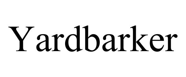 Trademark Logo YARDBARKER