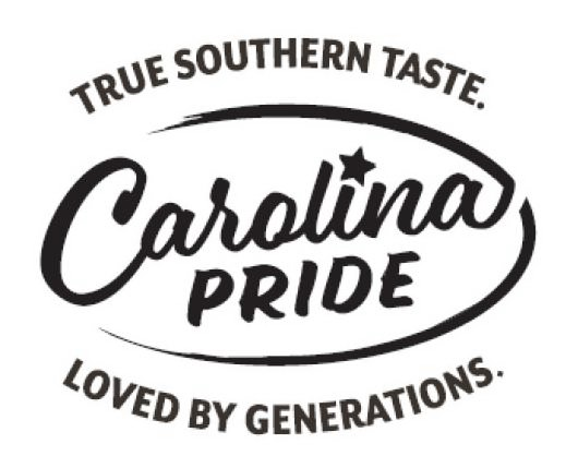 Trademark Logo TRUE SOUTHERN TASTE. CAROLINA PRIDE LOVED BY GENERATIONS.