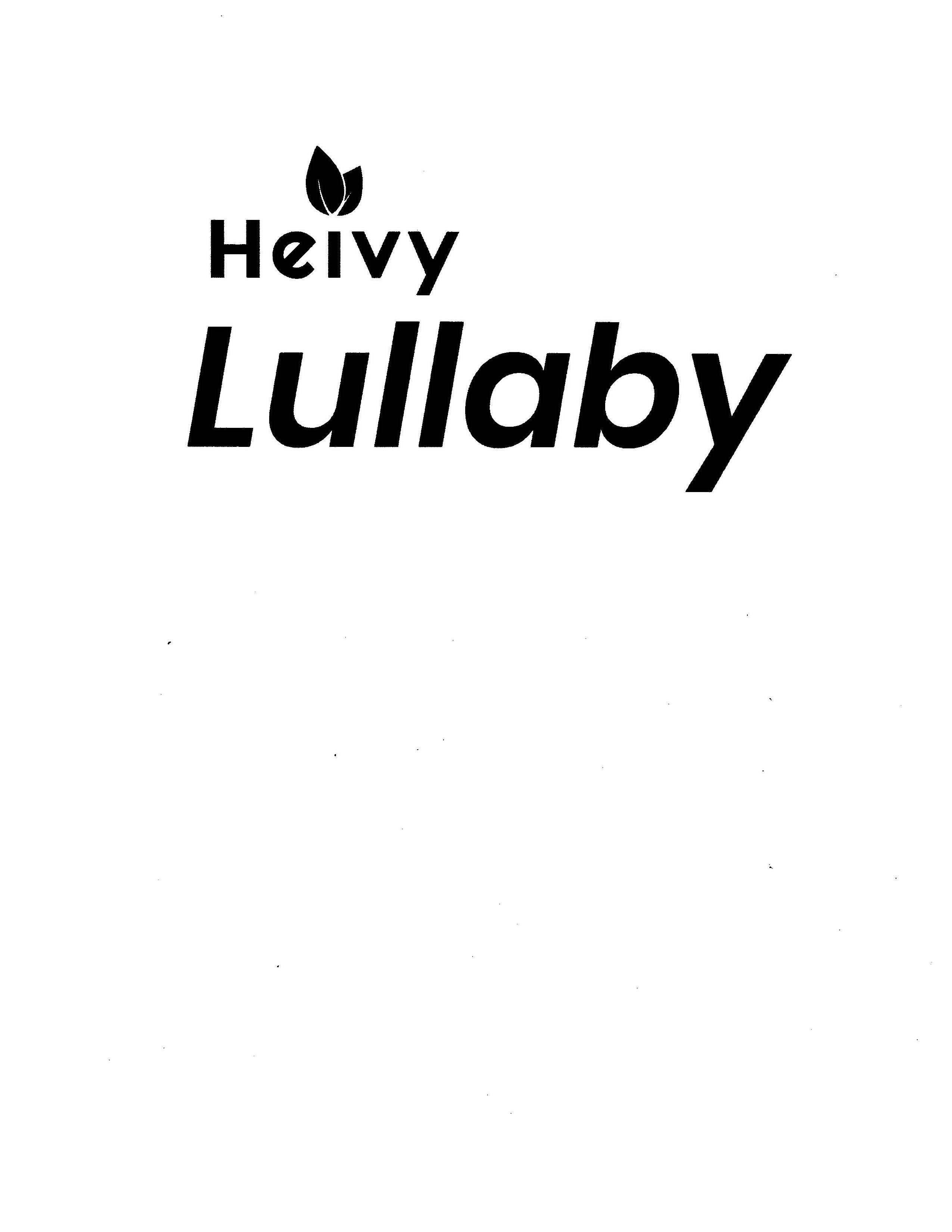 Trademark Logo HEIVY LULLABY