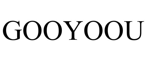 Trademark Logo GOOYOOU